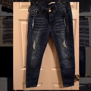 Tiffany skinny ankle jeans/ new - never worn / size - 16